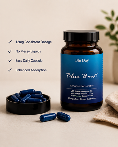 Blue Boost — Daily Methylene Blue Support in One Capsule (60 Count)
