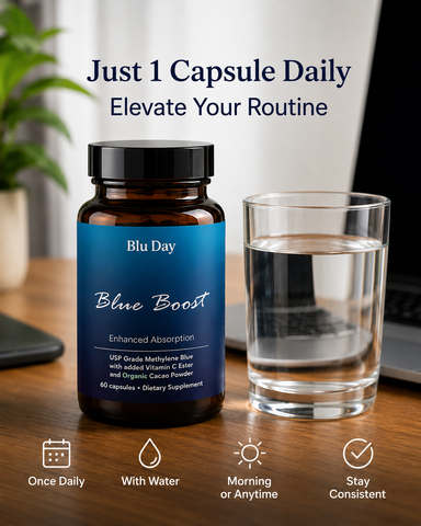 Blue Boost — Daily Methylene Blue Support in One Capsule (60 Count)