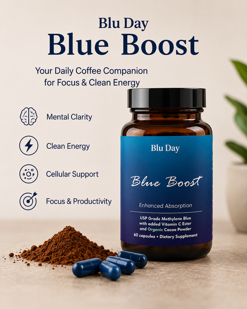 Blue Boost — Daily Methylene Blue Support in One Capsule (60 Count)